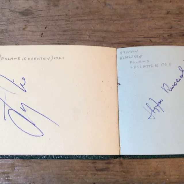 Speedway Autograph Book. 50+ Signatures 1950’s/60’s