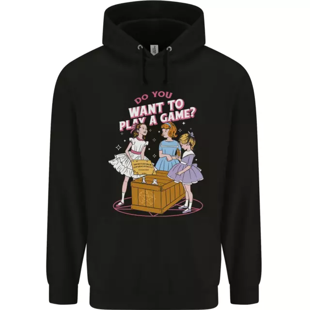 Play a Game Kids Grim Reaper Ouija Board Childrens Kids Hoodie