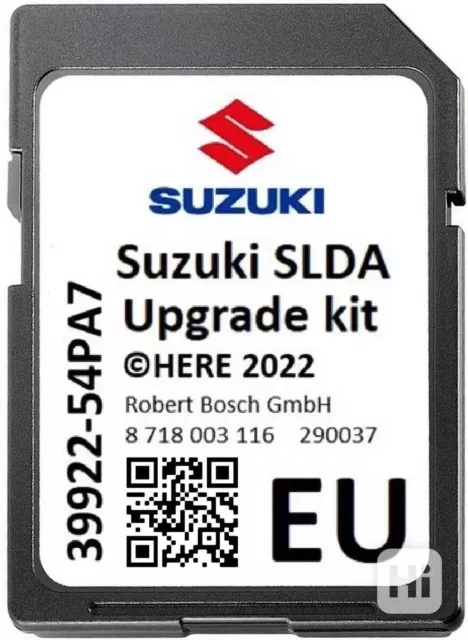 2022 Suzuki SD Card SLDA Sat Nav Map Swift SX4 S Cross Vitara Baleno Latest Maps