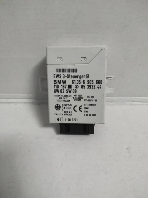 Bmw Serie 5 E39 1999 Modulo Controllo Ews 6905668