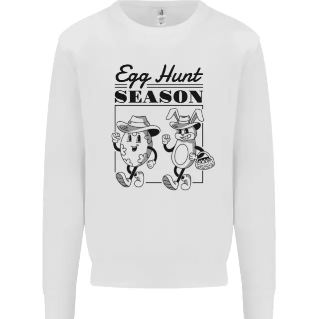 Easter Egg Hunt Season Kids Sweatshirt Jumper