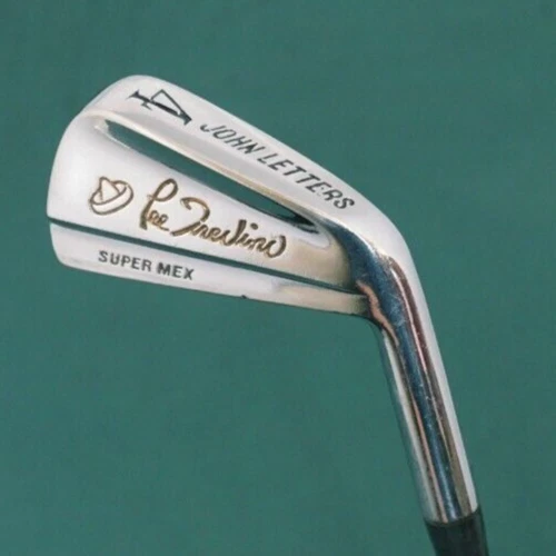 John Letters Lee Trevino Super Mex 4 Iron Regular Steel Shaft Conquest Grip