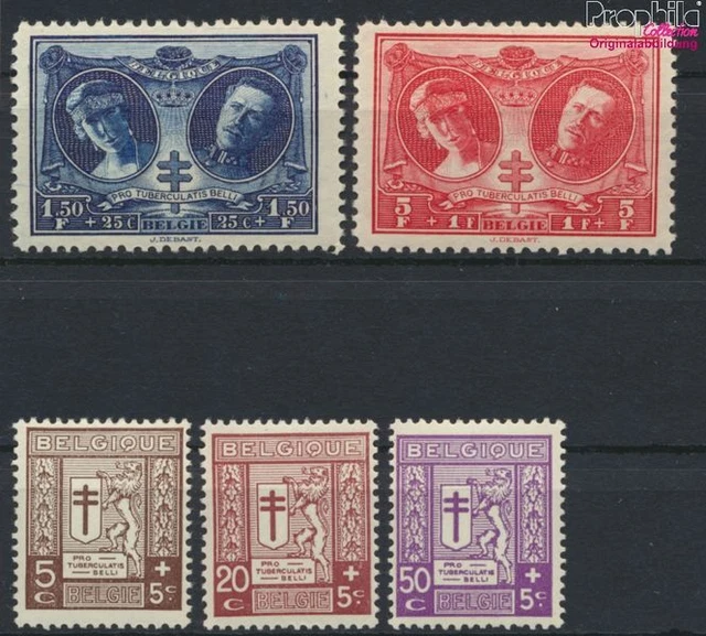 Belgique 218-222 neuf 1926 la (9910538