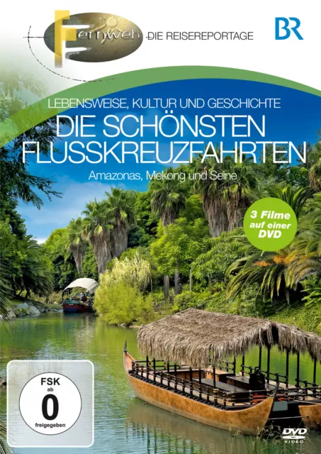 DVD Die Schönsten Flusskreuzfahrten von Br Fernweh das Reisemagazin  3DVDs