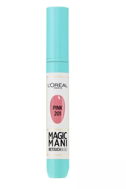 Loreal Magisch Mani Nagellack Retuschieren Und Go 4ml Pink