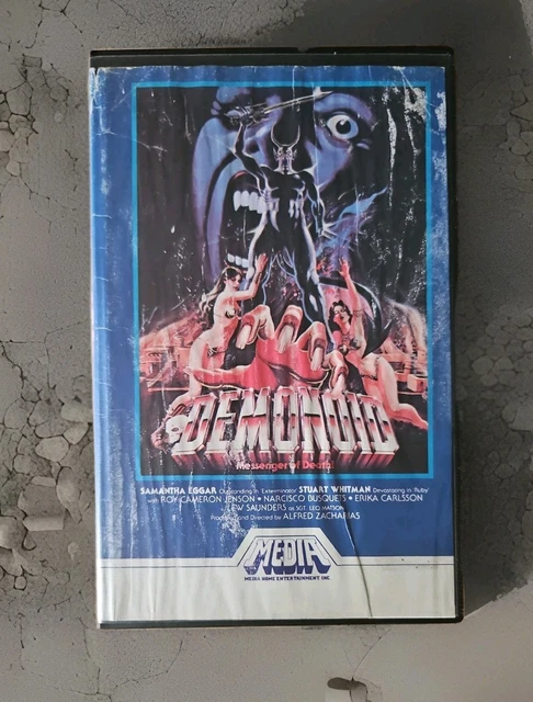 DEMONOID - RARE Vhs Pre- Cert Ex Rental Big Box Media Horror £16.15 ...