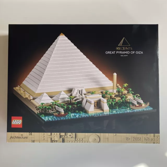 LEGO ARCHITECTURE 21058 Great Pyramid of Giza Brand New