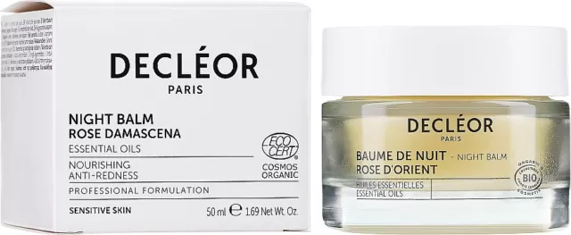 Decleor Night Face Balm Rose Damascena Night Balm 50ml Salon #moode