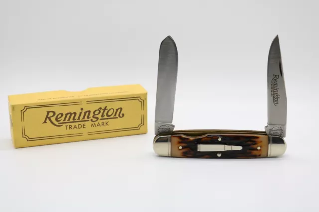 Remington Umc R4466 Cigar Muskrat Folding Knife - In Box