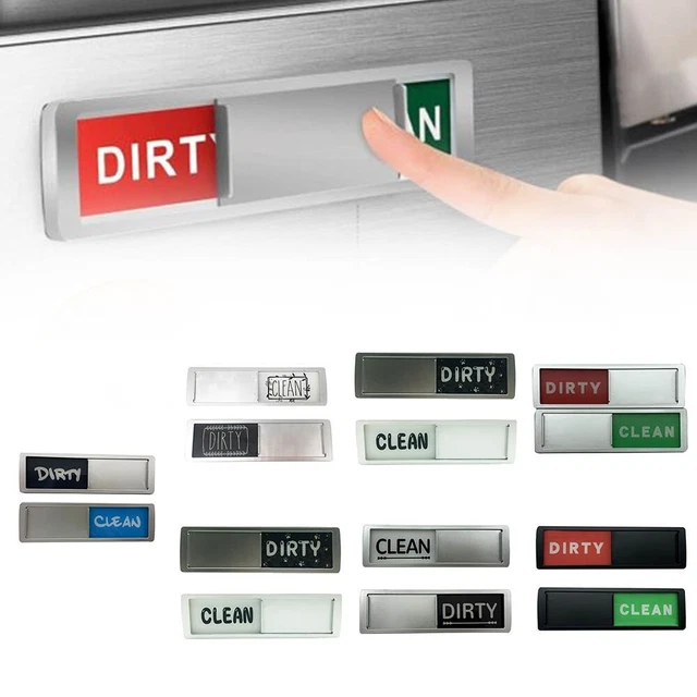 Magnete Lavastoviglie Pulito/Sporco - Indicatore Con Design A Pizzo - Foto 3