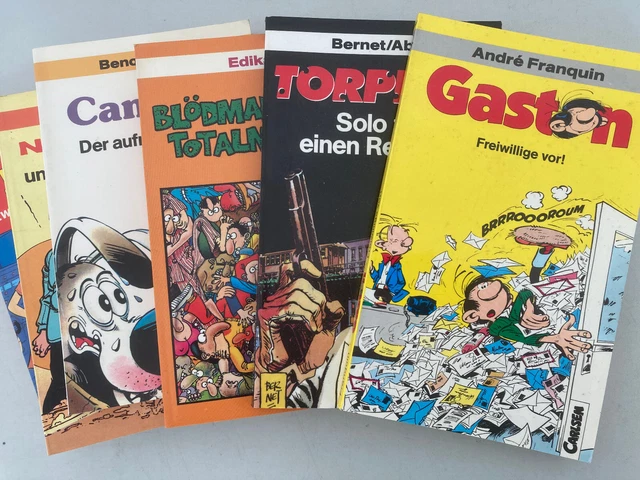 6 X CARLSEN POCKET Comic Taschenbücher (80er Jahre) [1930] EUR 7,50 ...