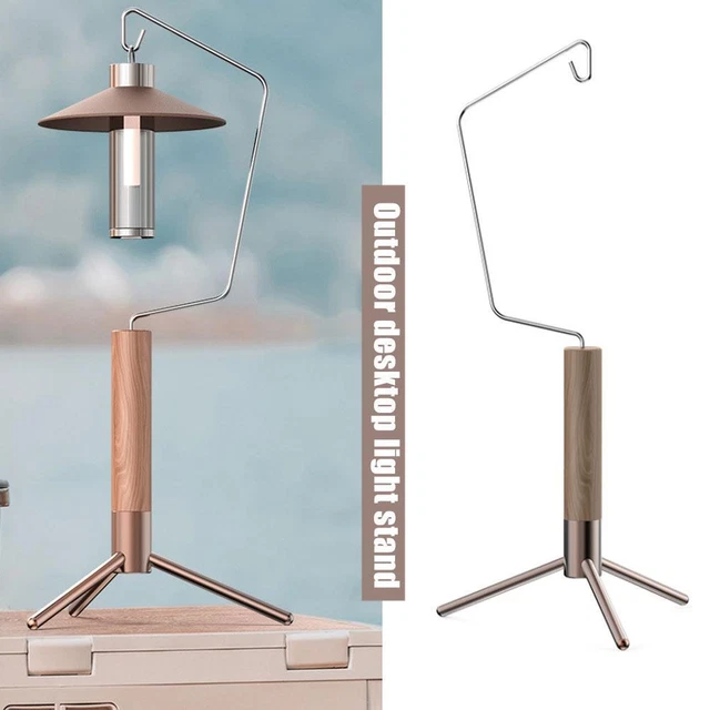 DETACHABLE LANTERN STAND Lamp Rack Tripod Camping Lamp Lamp Bracket GX ...