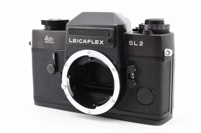 READ [ MINT ] Leica Leicaflex SL2 Black SLR 35mm Film Camera Body From JAPAN