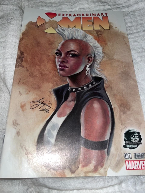 Extraordinary X-Men #1 (2016) Phantom Comics Variant Cover - 9.4 Nm (Marvel)