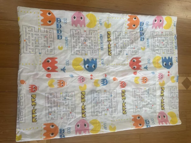 Vintage Pac-man Pillow Case Video Game Retro