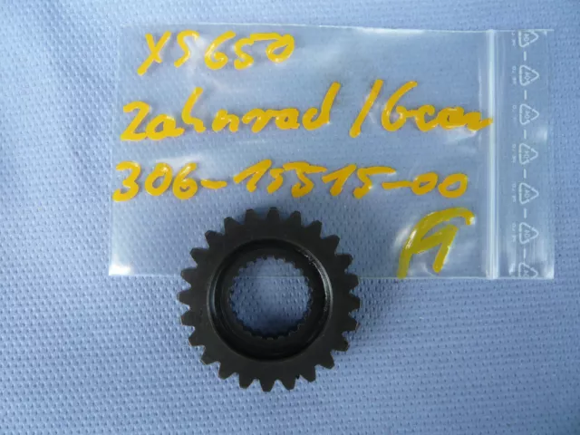 Yamaha  XS 650  Zahnrad von Anlasserkupplung Gear part of Starterclutch