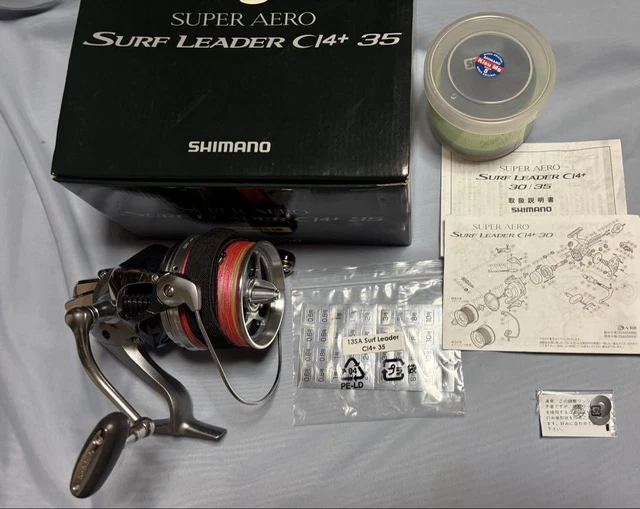 リール SHIMANO SUPER AERO Surf Leader SD CI4+35 Shimano Super Aero Surf Lead 35 CI4 + SD : Amazon.de: Sports
