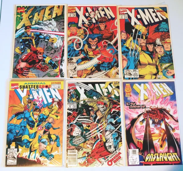 X-Men Vol 2 Lot 1-40 ALL ANNUALS 1ST ONSLAUGHT 1st OMEGA RED JIM LEE MARVEL