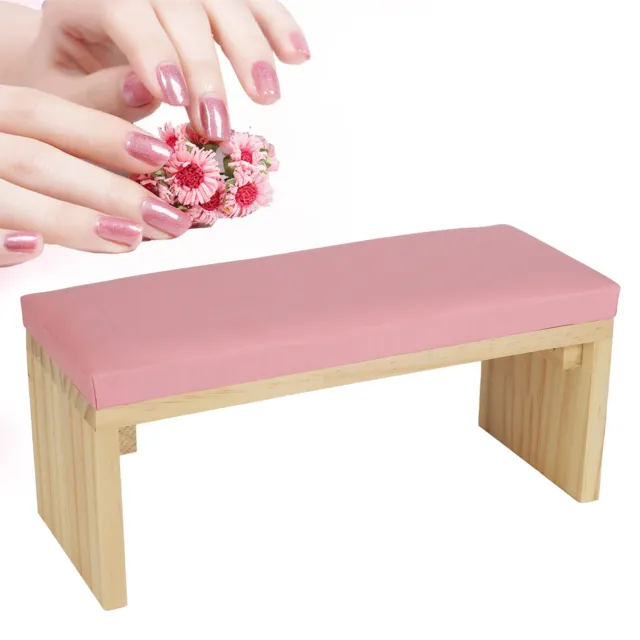 (pink)Nail Arm Rest Pillow Compact Small Nail Art Hand Rest Cushion Stylish
