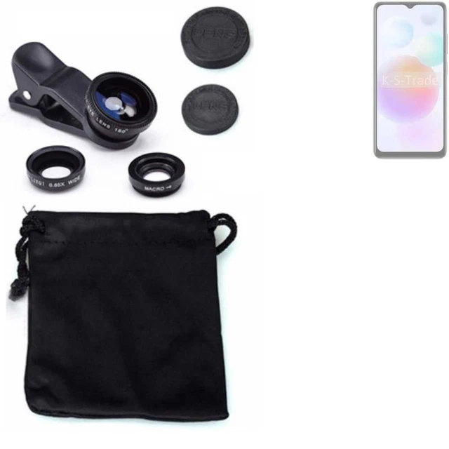 Pour Nubia N5 5G Objectifs Smartphone Lentilles fisheye macro grand angle