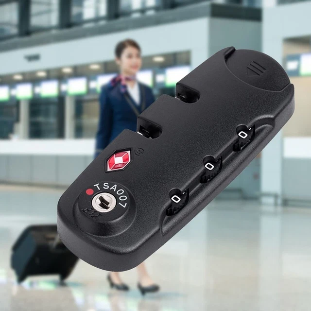Tool Suitcase Luggage Coded Lock 3 Digit Combination Lock Customs Password Lock