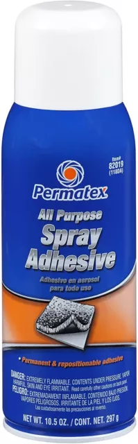 Permatex 80070-12PK Silicone Spray Lubricant, 10.25 oz. net Aerosol Can  (Pack of 12)