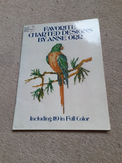 Kreuzstichbuch - Lieblingskartendesigns Von Anne Orr - 119 In Vollfarbe