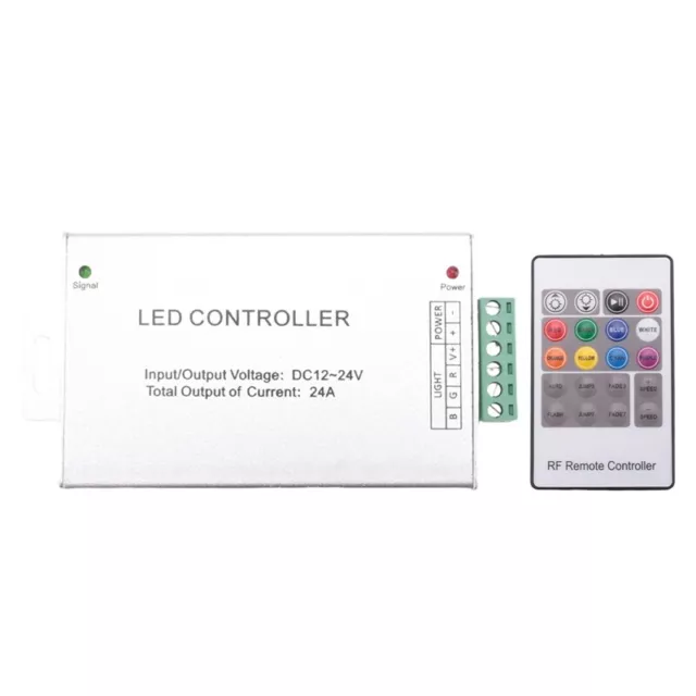 LED Controller 12-24V Low Pressure   20-Key Remote Control RGB Light Bar6219