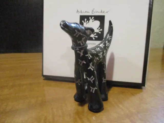 Harmony Kingdom Artist Adam Binder Tree Dog SpecialRelease Ebony Figurine UKMade 2