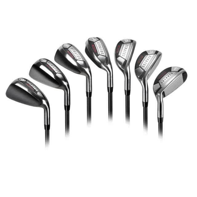 Orlimar Golf Men's Stratos Hybrid Iron Set - #4-PW - 7 Clubs - REGULAR Graphite