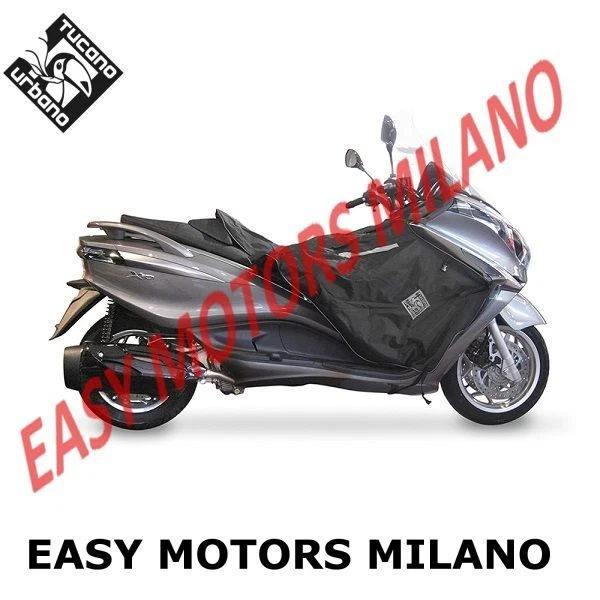 Couvre-jambes Thermique Tucano Termoscud Pour Piaggio Liberty 125 - Nylon étanche, Rembourré, Anti-flap