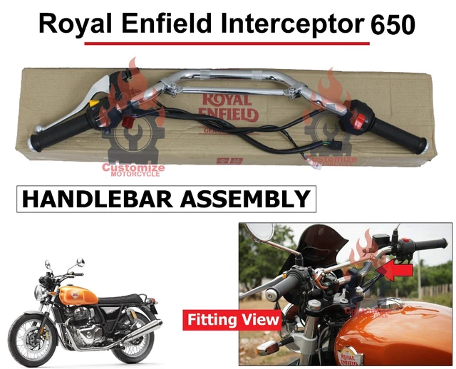 custom handlebars for royal enfield thunderbird