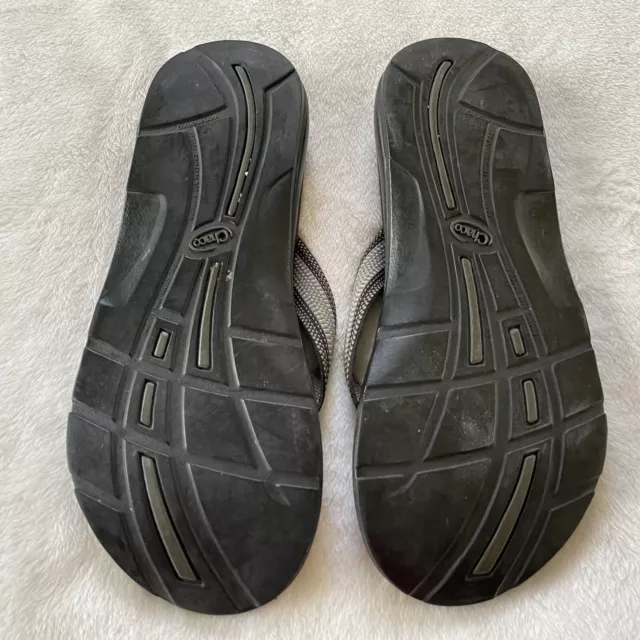 CHACO THONG SANDALS Mens 10 Flip Flop Slip On Casual Flats $29.95 ...