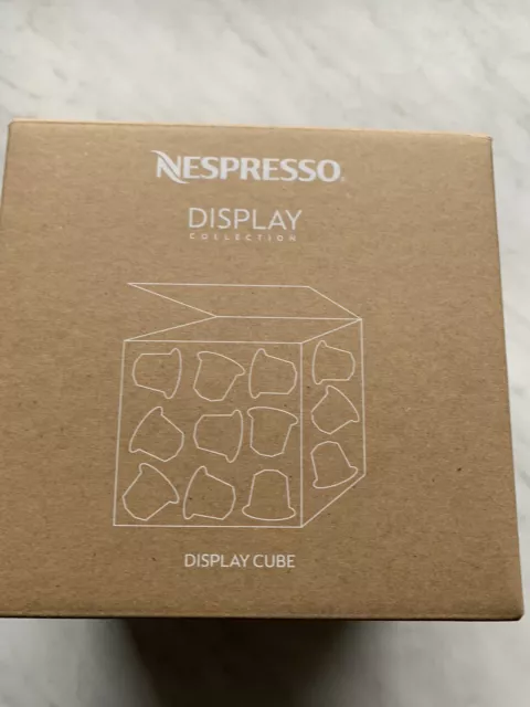 Nespresso Orginal Kapselbehälter Cube View Display Neu Ovp