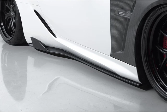 Carbone Fibre Côté Jupes Spoiler Pour 2017-2021 Lexus LC500 LC500H 2018-2023