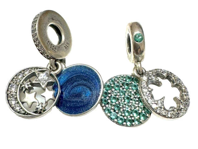 Vintage night sales sky charm pandora