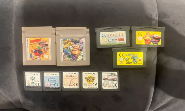 Nintendo Gameboy, Advance ,DS Spielsammlung