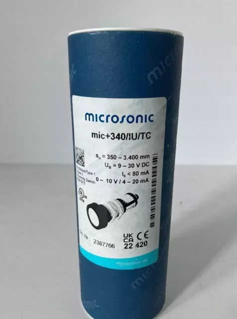 Microsonic mic+340/IU/TC, 22420 / #T N0WY 2542