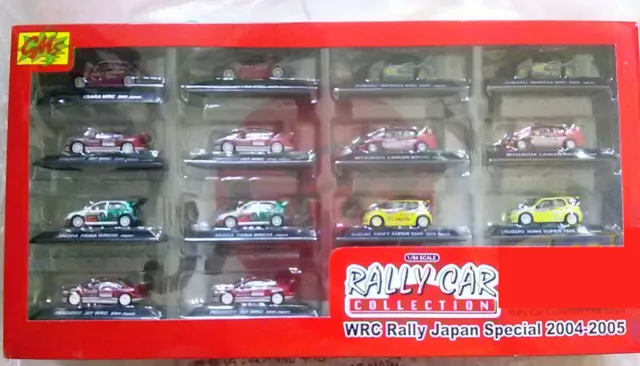 数量限定セール WRC COLLECTION CAR RALLY JAPAN 2005 2004 ミニカー ...