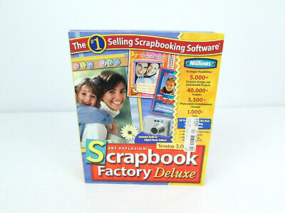 Nos Arte explosión Scrapbook Fábrica Versión Deluxe 3.0 software de Scrapbooking