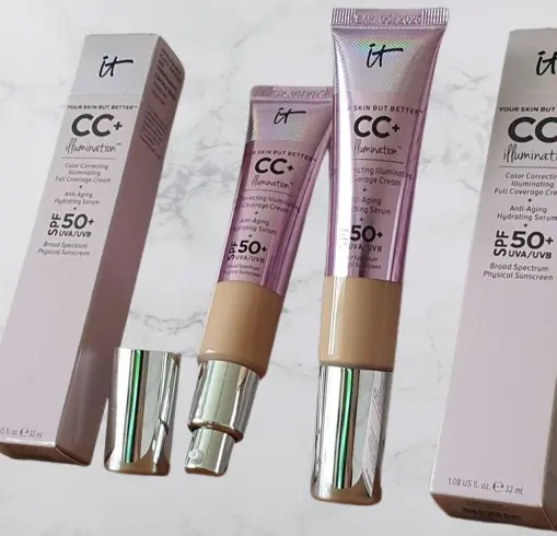 IT CC Illumination Cream SPF50+ Your Skin But Better 32ml 2 Shades Free delivery