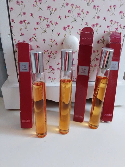 AVON LITTLE RED Dress 15ml Handbag Travel Size Perfume,Discontinued, Rare  17.75 - PicClick UK