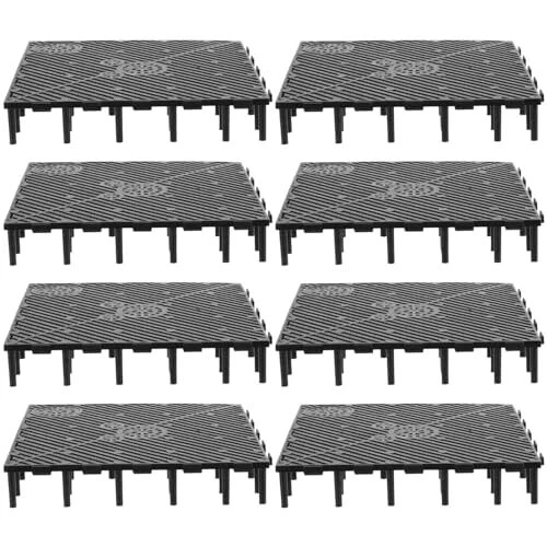 20pc Fish Tank Bottom Filter Plate, Sand Gravel Filter Board PVC Splicing