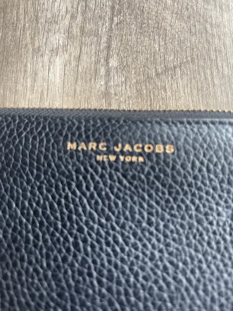 Marc Jacobs Black Zip around Wallet/Wristlet