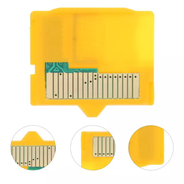 -1 Camera TF to Insert Adapter for MicroSD / MicroSDHC (Yellow)