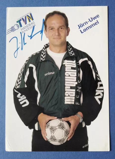 8545 Jörn-Uwe Lommel TV Niederwürzbach Handball AK original signiert