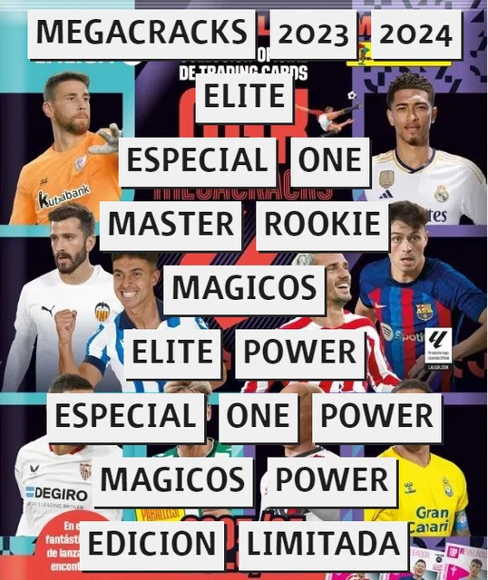 MEGACRACKS 20232024 ELITE / Special One / Master Rookie / Magicos / Ed