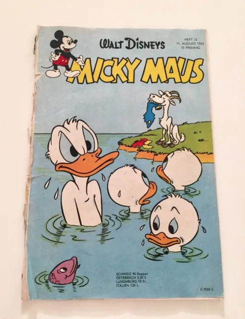 Micky Maus 1962 Heft 32 - Walt Disneys Comic