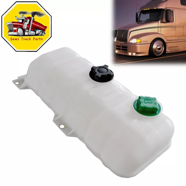 For 1998-2003 Volvo VN VNL Heavy Duty Coolant Recovery Reservoir Tank W/Sensor