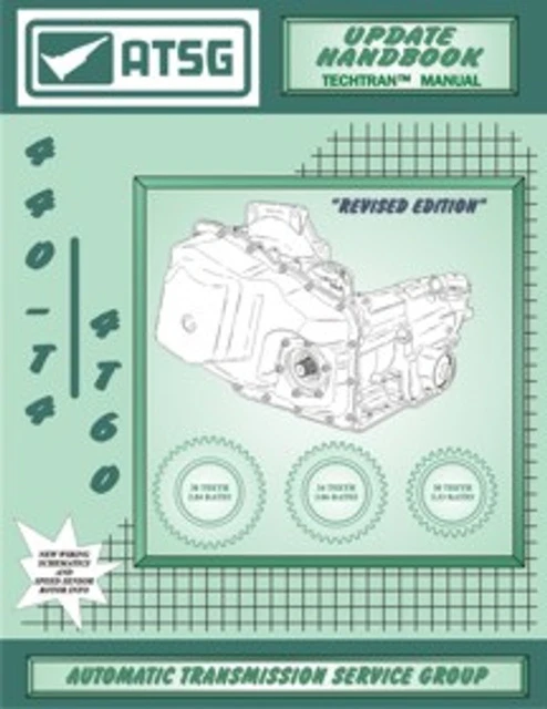 76400 - ATSG Ford AOD Transmission Rebuild Instruction Service Tech Manual Book Cd 76400